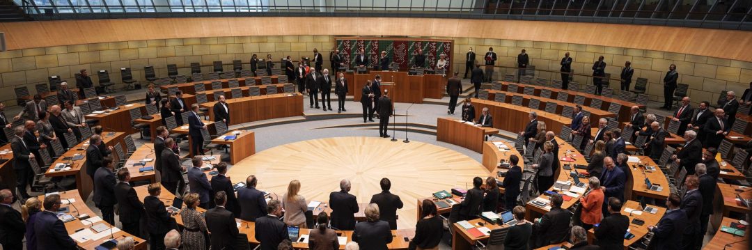 Plenarsaal des Landtag Nordrhein-Westfalen
